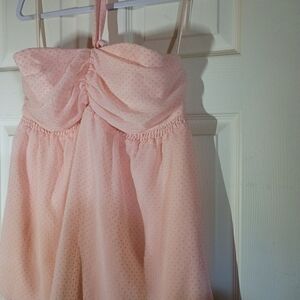 NEW Express pink babydoll top